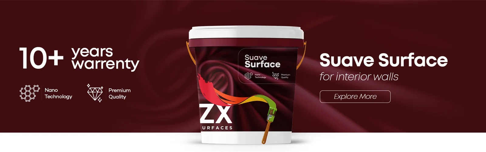 Suave Surface - 10+ years warranty